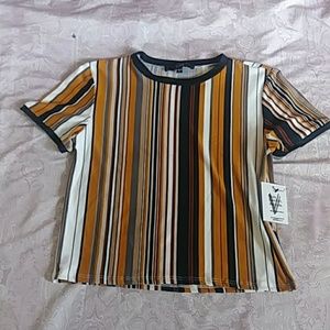 Vibe sportswear striped shirt